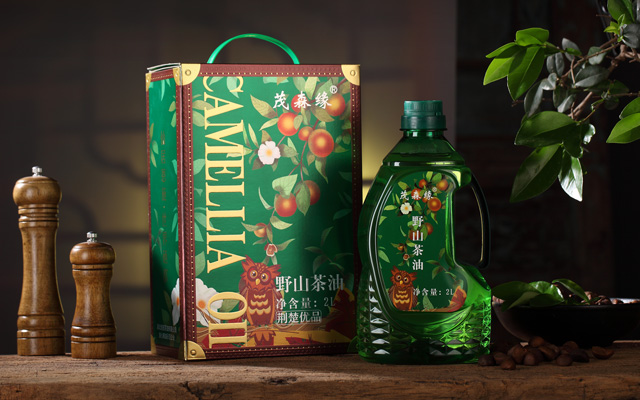 野山茶油 2L×1瓶（荊楚優(yōu)品禮盒裝）一級